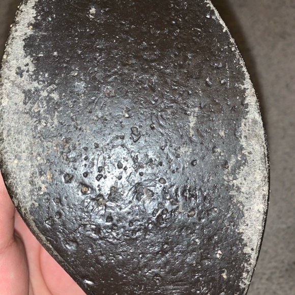 Celine Burgundy Suede and Patent Leather Heels - Picture 7 of 10